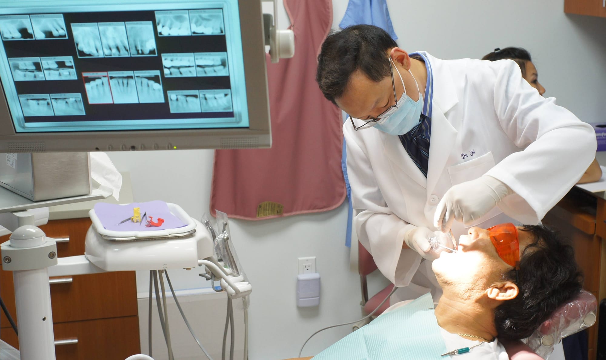 Root canal treatment room at Centre Dental NYC
