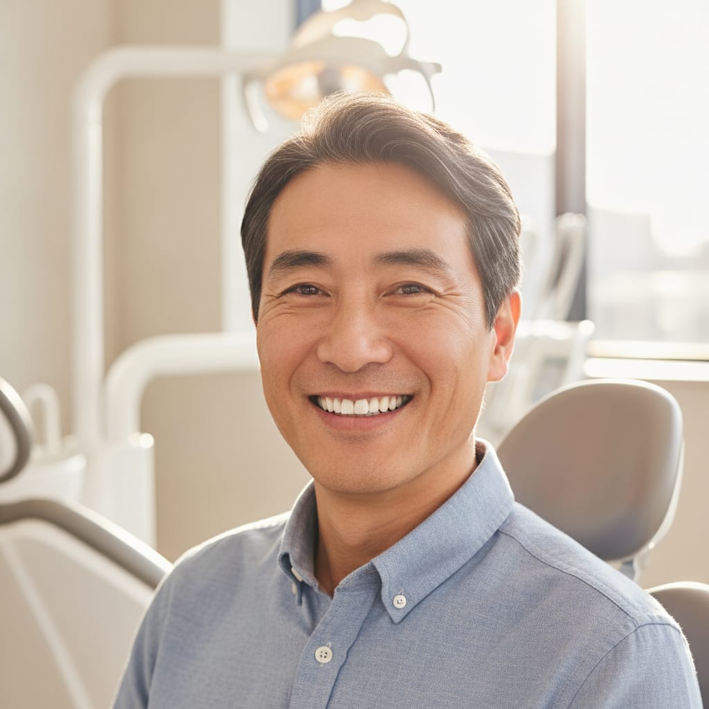 Dental Implants in Chinatown NYC — Bilingual Care & Cost | Dr. John Shi - 3D-guided implant care in the heart of Lower Manhattan, explained in English, Mandarin, or Cantonese — with a clear, written cost estimate before anything begins
