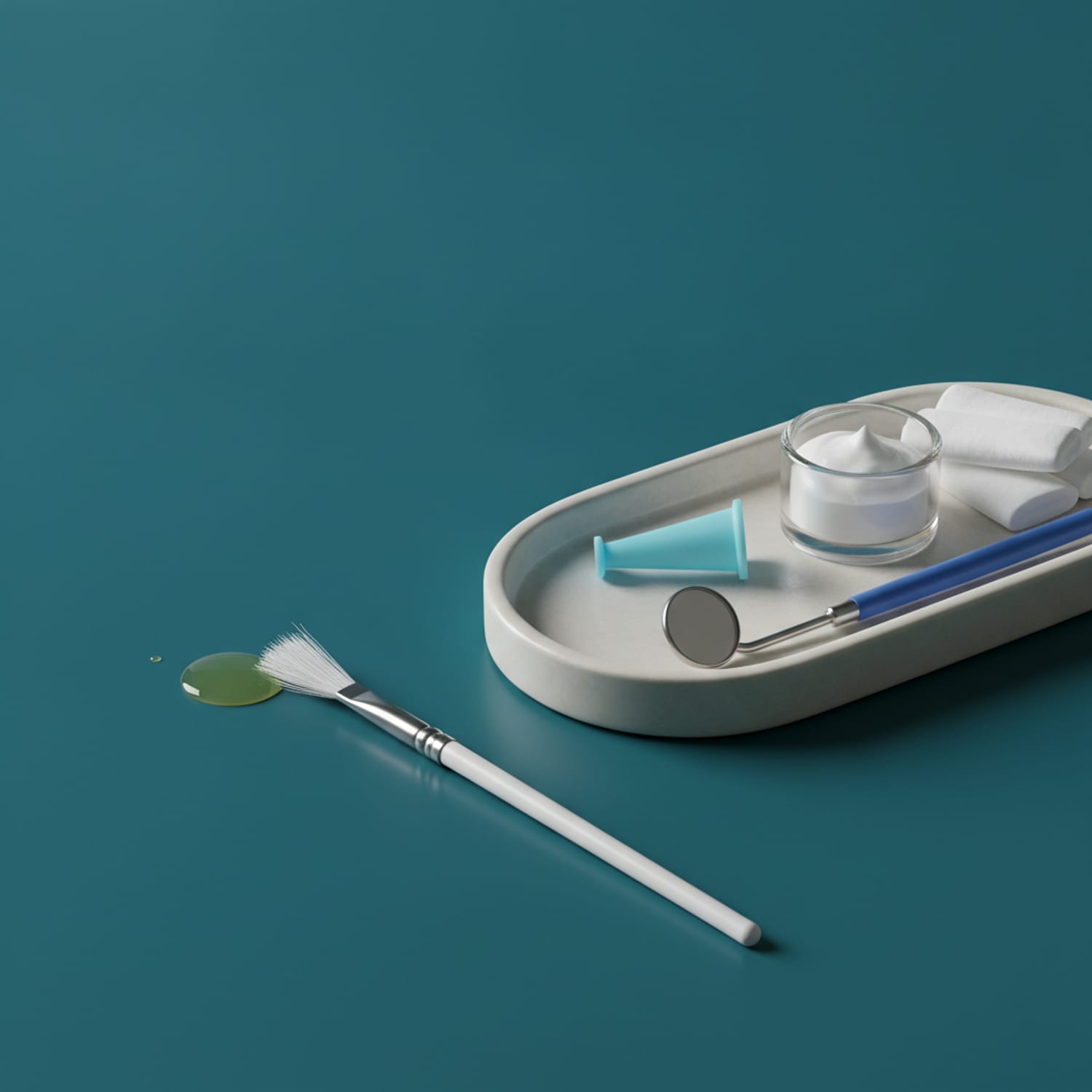 Fluoride varnish and preventive dental hygiene tools — Centre Dental NYC